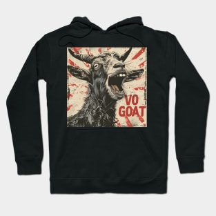 Go Vote Vo Goat Hoodie